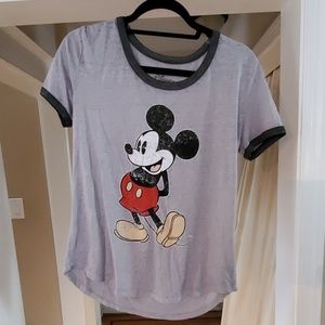 Brand New! Mickey Mouse Ringer tee size XL